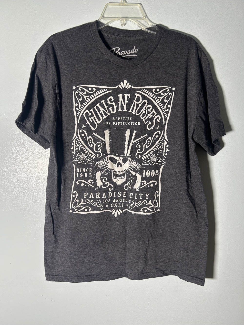 Bravado Guns N' Roses Graphic Tee - Charcoal